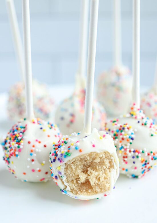Easy No Bake Cake Pops (Gluten-Free) - Wholly Tasteful