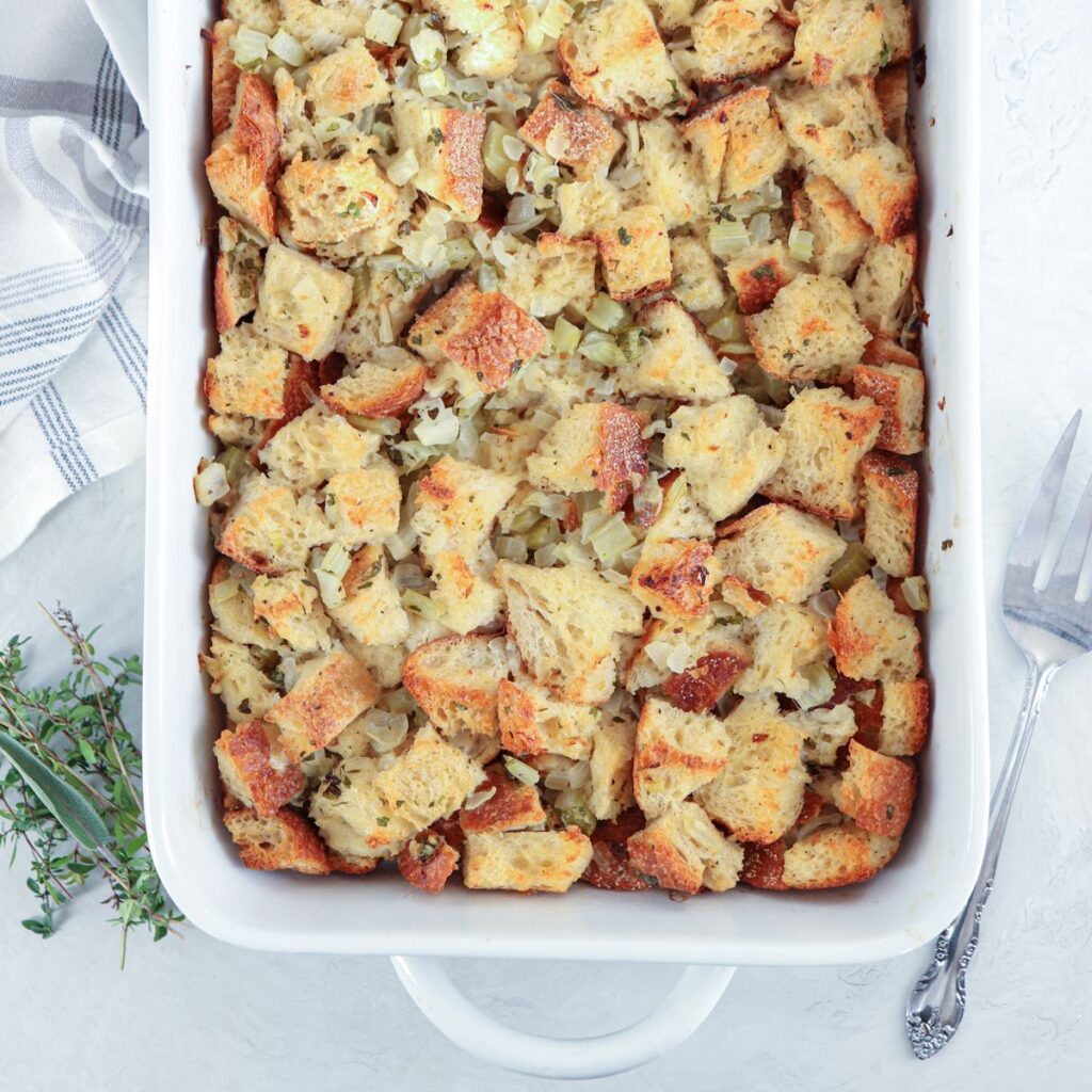 Sourdough Stuffing - Wholly Tasteful