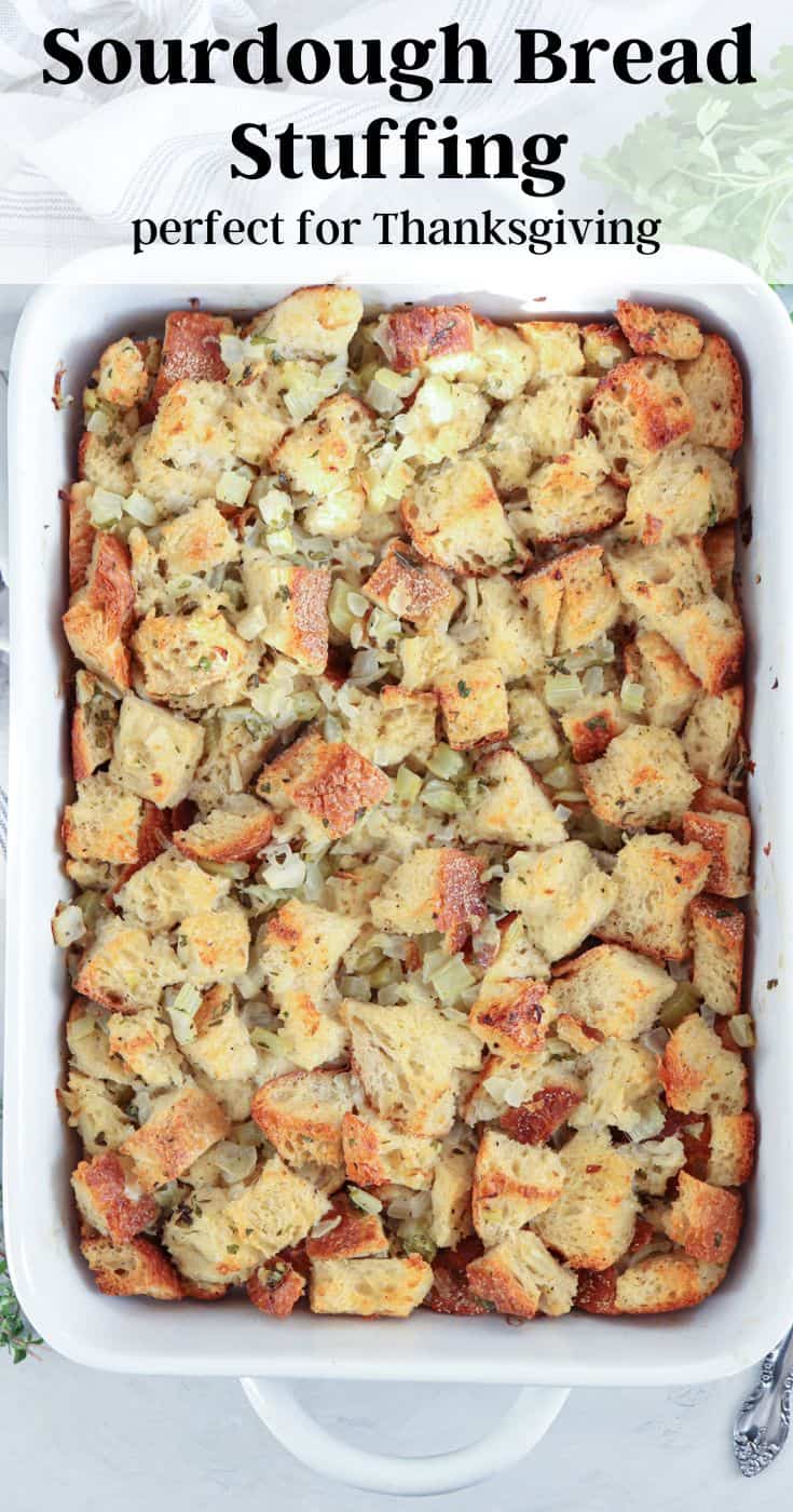 Sourdough Stuffing - Wholly Tasteful