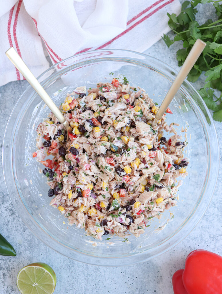 Mexican Tuna Salad (Easy and Healthy) - Wholly Tasteful