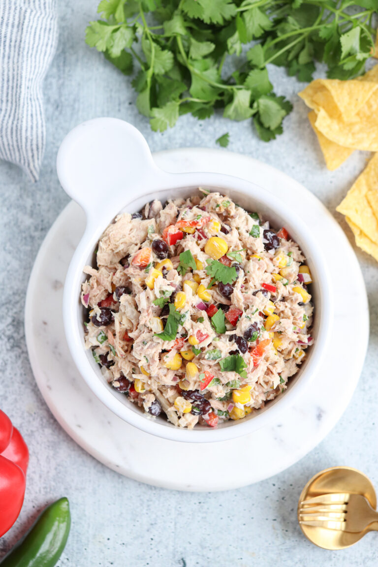 Mexican Tuna Salad (Easy and Healthy) - Wholly Tasteful