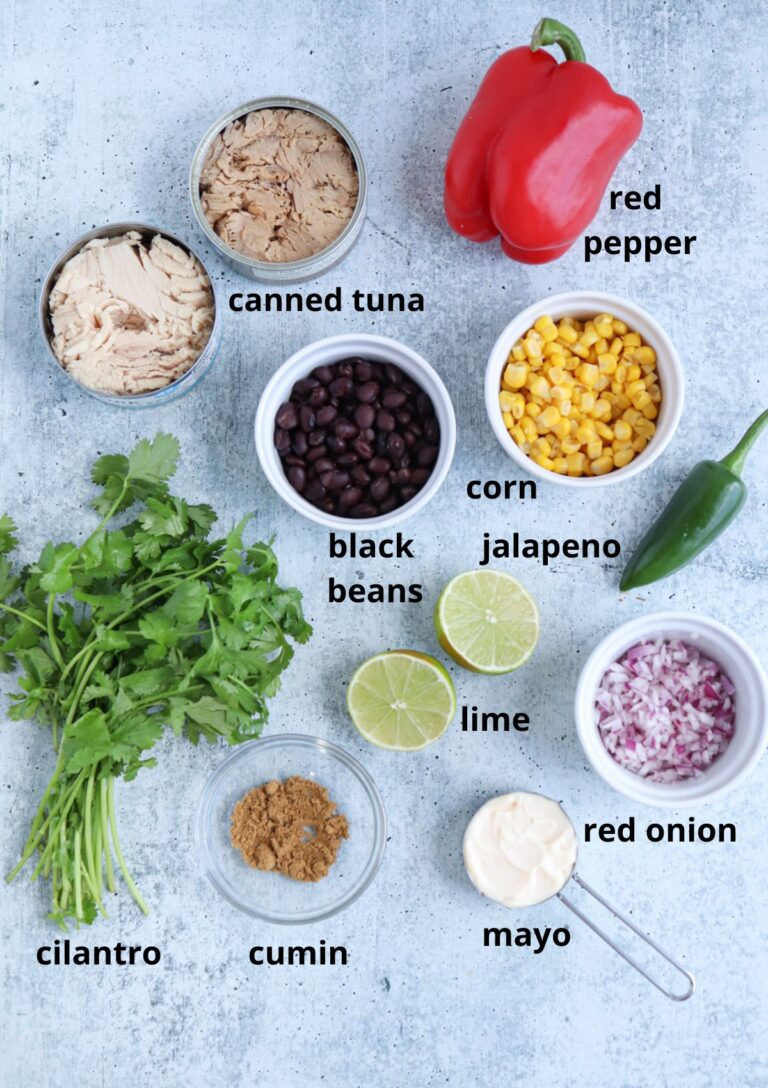 Mexican Tuna Salad (Easy and Healthy) - Wholly Tasteful